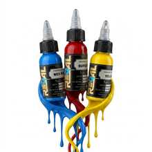 Tintas Para Tatuar Colores Primarios 1 Oz Tattoo Inks - Amarillo - Ver 1
