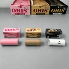 5m/Roll, Manual Rolling Paper - Portable Hand-Tearable Wood Pulp (Wood Fiber) Rolling Paper, Can Be Freely Cut To Suitable Size For DIY Rolling, Multiple Colors Available, Perfect Gift For Hand-Rolling Enthusiasts! - View 4