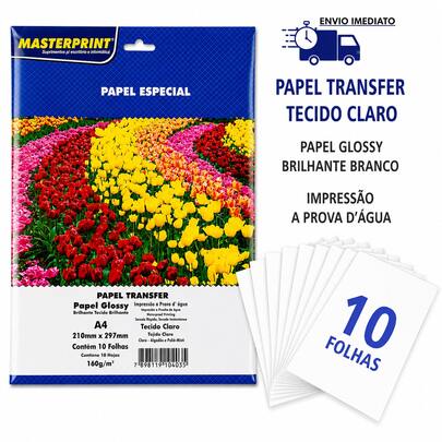 PAPEL TRANSFER TECIDO CLARO MASTERPRINT
