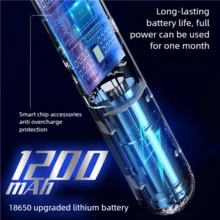 OBOVAY 2合1可充電電動電蚊拍 Type-C快充 紫光蚊蟲誘捕殺蚊器 雙用途雙模式切換 大網格設計 手持與立式雙用 家用 宿舍 臥室 客廳 戶外 多場景通用 蚊蠅驅趕 1200mAh - 顏色隨機 - 查看 5