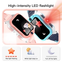 Blackview Z40 Pro Kids Smart Watch LBS+WiFi+GPS Triple, Jam Tangan Game Anak, 7 Game Seru, Layar Sentuh 1,83 Inci, Tahan Air IP68, Penghitung Langkah, Mengambil Foto, Senter, Pengingat Alarm, Kamera, Album, Pelacak Olahraga, dan Notifikasi Pesan - View 7