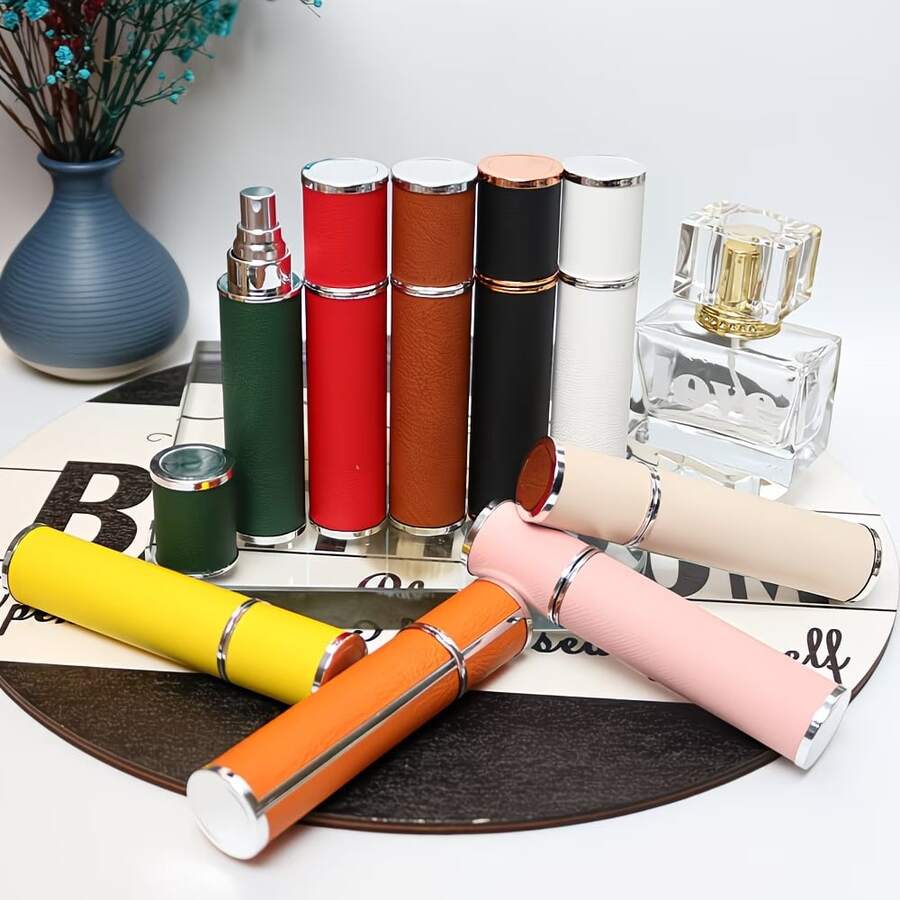 1/3pcs 0.41oz Mini Refillable Perfume Bottle, Portable Refillable Spray, Travel Perfume Empty Bottle Dispenser, Daily Perfume Bottle, Great Gift For Family Or Friends