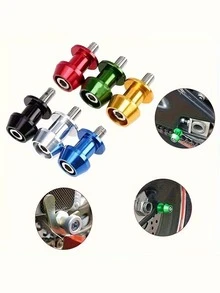 2Pcs 8/10mm Universal Motorcycle Screw Fixer/Swing Arm Spool Slider/Holder Screw Rocker Arm, Multi-Color, Anti-Scratch, Durable, Easy Install - A - View 1