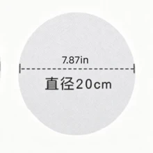 1 pieza Tapete de silicona grueso y redondo para vapor, resistente al calor alto, antiadherente y reutilizable, fácil de limpiar y lavable en lavavajillas, multiusos para cocinar al vapor dumplings, bollos bao, rollos, verduras y alimentos del hogar - Ver 13
