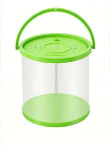 1pc Foldable Mini Fish Tank, Transparent Fish Transport Container/Fishing Bucket, Suitable For Fishing, Releasing, Beach Trips, Lakeside Outings And Outdoor Activities - Multicolor - View 14