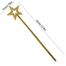 Cross-Border Cosplay Stage Performance Costume Props Five-Pointed Star Magic Wand Angel Star - Multicolor - View 6