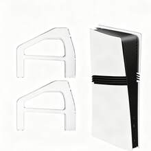 適用於 Slim Pro 的橫向支架，高透明 ABS 材質，穩定防滑防傾倒，鏤空底部可高效散熱並節省空間 - 查看 4