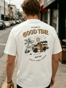 Men T-Shirts - White - View 3