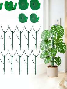 Stackable Support Pole With Adjustable Height To Meet Different Growth Stage Needs, Special Design, Secure Fixation And Easy Operation, For Plants - Multicolor - View 1