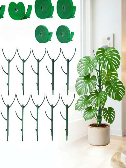 Cọc đỡ xếp chồng cho cây trồng, chiều cao điều chỉnh được phù hợp với các giai đoạn tăng trưởng khác nhau, thiết kế đặc biệt, cố định chắc chắn và dễ vận hành