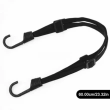 Tali Pengikat Helm Jok Belakang Sepeda Motor, Tali Elastis yang Dapat Diatur, Tali Pengikat Kargo 60cm/90cm - Satu ukuran cocok untuk semua. - View 11