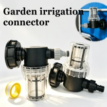 1組 S60 IBC 水箱配件 80目濾網 16mm螺紋接頭 水管接頭 水龍頭轉接頭 適用於戶外花園軟管澆水灌溉接頭/戶外雨水桶灌溉轉接頭 - A - 查看 9