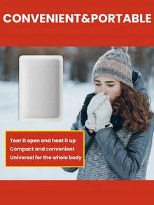 Warm Patches, Hand Warmers, Body Warmers, Portable Self-Heating Foot Warmers, Body Warmers, Effectively Resist Cold, Long-Lasting Warmth, Suitable For Adults, Children, Elderly, Household Essential. - Multiple Styles - View 6