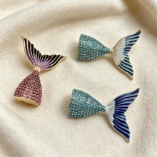 1pc/3pcs Shiny Cute Zinc Alloy Brooch, Exquisite Daily Wear Brooch For Women - Multicolor - View 2