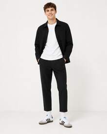 Adidas Originals Samba OG，柔软鞋面，舒适，低帮滑板鞋，男女通用，黑/白/灰色 - 白色 - 查看 10