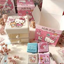 SANRIO 系列 My Melody、Kuromi、Cinnamoroll、Pom Pom Purin、Pochacc 桌面收納盒，多款可選，便攜防漏，亦適用於桌面裝飾與桌面展示架，適合辦公室，可愛風 - 彩色 - 查看 14