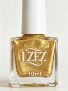 1 瓶水性指甲油 - LZEZ - 2026 新款 10ml 免烤可撕除持久快乾指甲油 學生適用 無酒精 - 金色 - 查看 6