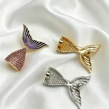 1pc/3pcs Shiny Cute Zinc Alloy Brooch, Exquisite Daily Wear Brooch For Women - Multicolor - View 8