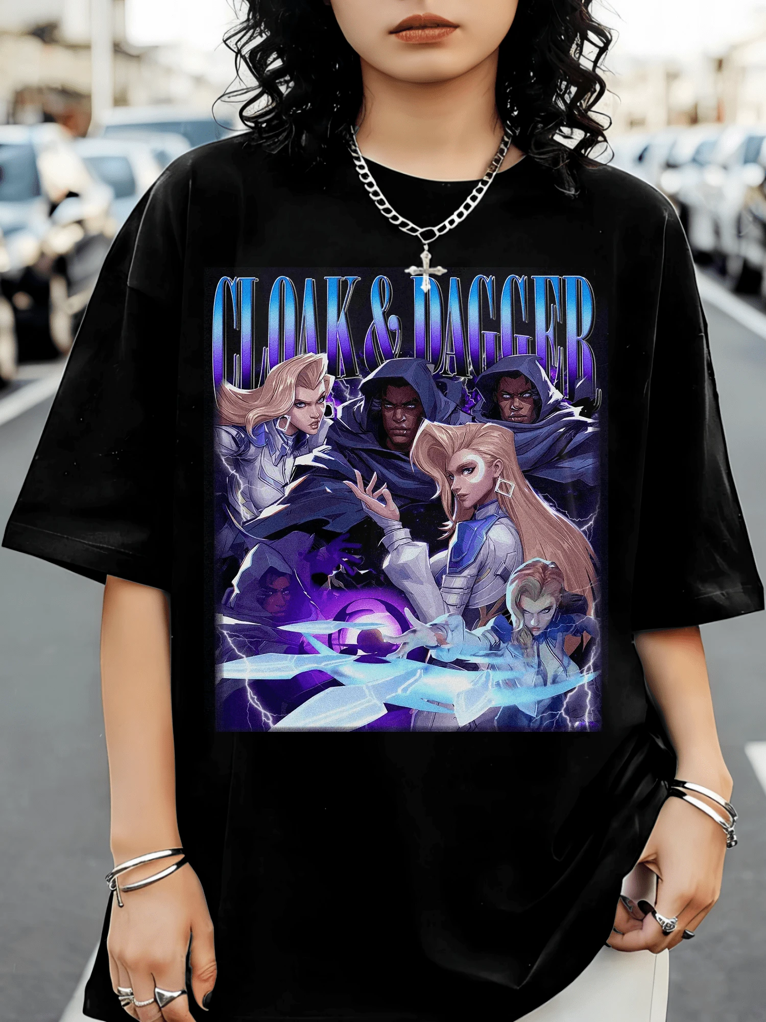 Women T-Shirts - Black - View 1