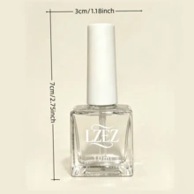 1 瓶水性指甲油 - LZEZ - 2026 新款 10ml 免烤撕除式持久快乾指甲油 學生適用 無酒精 - 銀色 - 查看 6