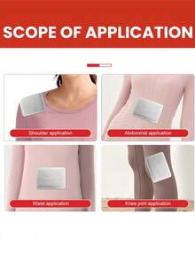 Warm Patches, Hand Warmers, Body Warmers, Portable Self-Heating Foot Warmers, Body Warmers, Effectively Resist Cold, Long-Lasting Warmth, Suitable For Adults, Children, Elderly, Household Essential. - Multiple Styles - View 5