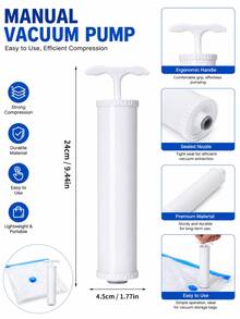 10/5/1pc Vacuum Compression Bags, Portable Travel Storage Bags, Dust-Proof Compression Bags, Large Capacity Compression Bags, Travel Clothing Compression Bags, Closet Storage Compression Bags, Foldable Storage Bags, Transparent Compression Bags, Bedding Compression Bags, Suitable For Clothes, Quilts, Blankets, Shirts, Bedding, Bedroom Closet, Bathroom, Outdoor Gear, Home Storage, Back To School Travel Vacation Essentials - Multicolor - View 7