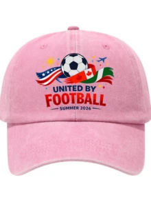 1pc 2026 USA Canada Mexico World Cup Baseball Cap Vintage Washed Distressed Baseball Cap - A - View 4