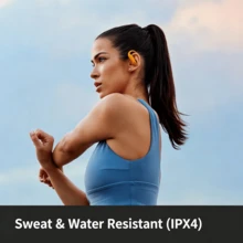 Beats Power Pro 2 Black Wireless Bluetooth Earbuds, 2-Speed, ANC Active Noise Cancellation, Real-Time Heart Rate Monitoring, 45-Hour Battery Life, IPX4 Waterproof - View 8