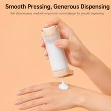 Botol Dispenser Perjalanan Isi Ulang, Wadah Cairan Portabel Anti Bocor untuk Sampo, Losion, Tabir Surya, dan Kosmetik, Perlengkapan Perjalanan Penting - View 6
