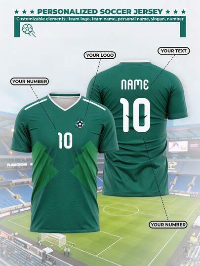 1 áo đấu đội tuyển bóng đá quốc gia Brazil cá nhân hóa, tham gia World Cup™ lần thứ 26, tùy chỉnh logo đội, số và tên cầu thủ, thể thao