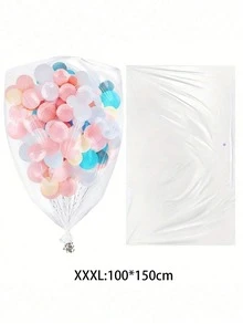1pc Reusable Thick Balloon Storage Bag, Available In Multiple Sizes, Suitable For Mother's Day And Graduation Season - Multicolor - View 9
