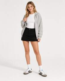 Adidas Originals Samba OG，柔软鞋面，舒适，低帮滑板鞋，男女通用，黑/白/灰色 - 白色 - 查看 8