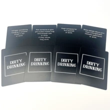 全新英文「DIRTY DRINKING」桌遊卡牌，含55款卡面設計，大膽刺激的卡牌遊戲，輕鬆營造派對氣氛，適合約會之夜、週年紀念、情人節與聖誕節 - DIRTY DRINKING - 查看 6