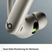 Beats Power Pro 2 Black Wireless Bluetooth Earbuds, 2-Speed, ANC Active Noise Cancellation, Real-Time Heart Rate Monitoring, 45-Hour Battery Life, IPX4 Waterproof - View 4