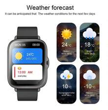 NcmRyu 1.83 Inch Full Screen Smart Watch, Compatible With IOS And Android Phones, (Call/Answer Calls), With Multiple Sports Modes/Massive Watch Faces/Built-In Games/AI Voice Control/Unisex Sports Watch - View 4