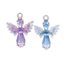 One Silicone Resin Mold For An Angel Pendant, DIY Epoxy Resin, Clay, And Plaster Candle Holder Mold, With Hanging Hole, Suitable For Keychains And Jewelry Making. - Angel Pendant Mold - View 3