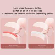 SOKANY Electric Eyelash Curler, Portable Eyelash Curler, Suitable For Soft And Hard Hair, 3 Temperature Settings 55℃-85℃, 150mAh Lithium Battery, Long Battery Life, Compact And Lightweight, Essential Beauty Tool For Home/Commercial/Travel - Multicolor - View 7