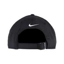 Nike 耐吉 金屬扣高爾夫 拼接刺繡 聚酯纖維 鴨舌帽 男女同款情侶款 黑色白標 - 黑色 - 查看 3