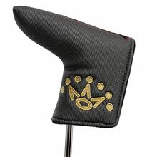 Golf Blade Putter Headcover, Hook And Loop Closure, Premium PU Leather, Soft Fleece Lining, Fits Most Standard Blade Putters, Easy On And Off - White - View 7
