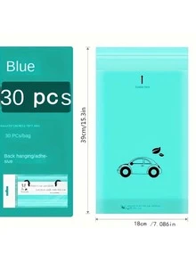 Car Trash Bags - Easy To Stick, Waterproof, Leak-Proof And Self-Adhesive Cleaning Bags, Suitable For Car, Bedroom, Bathroom, Office And Kitchen - A - View 3