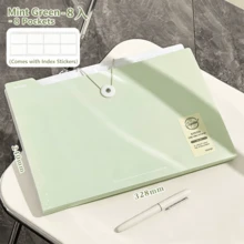 1個 A4 多層文件夾 大容量收納袋 適用學生考卷夾頁 開學文具用品 - 多色 - 查看 10