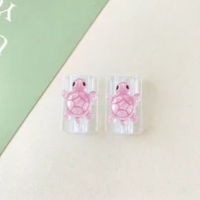 可愛卡通高品質海龜線材保護套，耐用耐磨，相容 Apple 充電器手柄，彩色設計，充電配件，可愛海龜裝飾，鮮豔保護殼，數位配件，趣味小工具，耐用材質，趣味數位保護套，數位愛好者必備 - 彩色 - 查看 11
