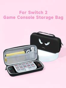 New Switch 2 (2025) Game Console Protective Case, 1pc English Expression Pattern, Compatible With Switch NS/Switch OLED Game Console Protective Case, New Generation 2, TPU Soft Shell, Universal Protective Cover, Switch Controller Protective Case, Switch Game Accessories, Universal Storage Bag, Anti-Drop, Anti-Slip, Anti-Scratch, Beautiful, Best Choice For Family And Friends - View 11