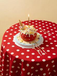 Joivida 6pcs/Box Curved Candle, Birthday Cake Decorative Insert - Champagne - View 6