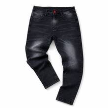 Men's Skinny Player Jeans With Elastane, Black - JO/-05 - Ver 3