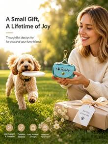 Custom Portable Pet Waste Storage Bag With Name, Dog Poop Bags With Dispenser & Storage Pouch, Trash Bag Organizer, Dog Waste Bag, Cat And Dog Universal Waste Bag Dispenser, Outdoor Use Dog Walking Waste Bag, Pet Trash Bag Pet Cleaning Supplies - Multicolor - View 9