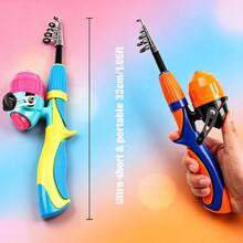 SEACHASER Portable Telescopic Fishing Combo, Lure Fishing Rod With Compact Closed-Face Reel For Freshwater Fishing,Suitable For Beginners - Multicolor - View 6