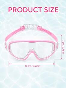 3/1pc These Swimming Goggles Feature Leak-Proof And Anti-Fog Capabilities; Suitable For Use In Swimming Pools And Water Parks, And Appropriate For Teenagers. Must-Have Gifts For The Back-To-School Season - Multicolor - View 11