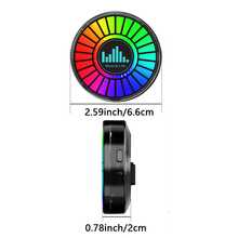 Smart RGB Ambient Light, Multi-Color Changing, Multiple Lighting Mode Switching, LED Light, Music Pickup Light Automatic Color Change, Music Rhythm Light, LED Ambient Light For Gaming Room, TV, Home Theater, Birthday Party, Room Decoration - Music Rhythm Light - View 7