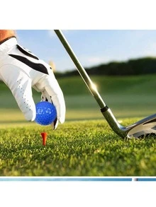 New 5pcs/Pack Outdoor Golf Double Layer White Practice Golf Balls - Multicolor - View 5